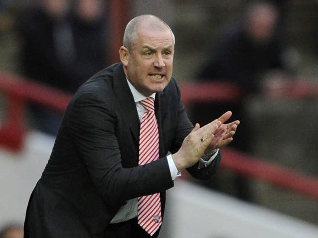 Sporting director Mark Warburton took over as manager when Uwe R?sler left for Wigan