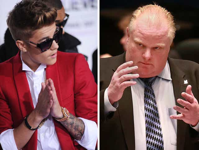 Justin Bieber arrest latest: Mayor of Toronto Rob Ford defends ‘successful’ fellow Canadian