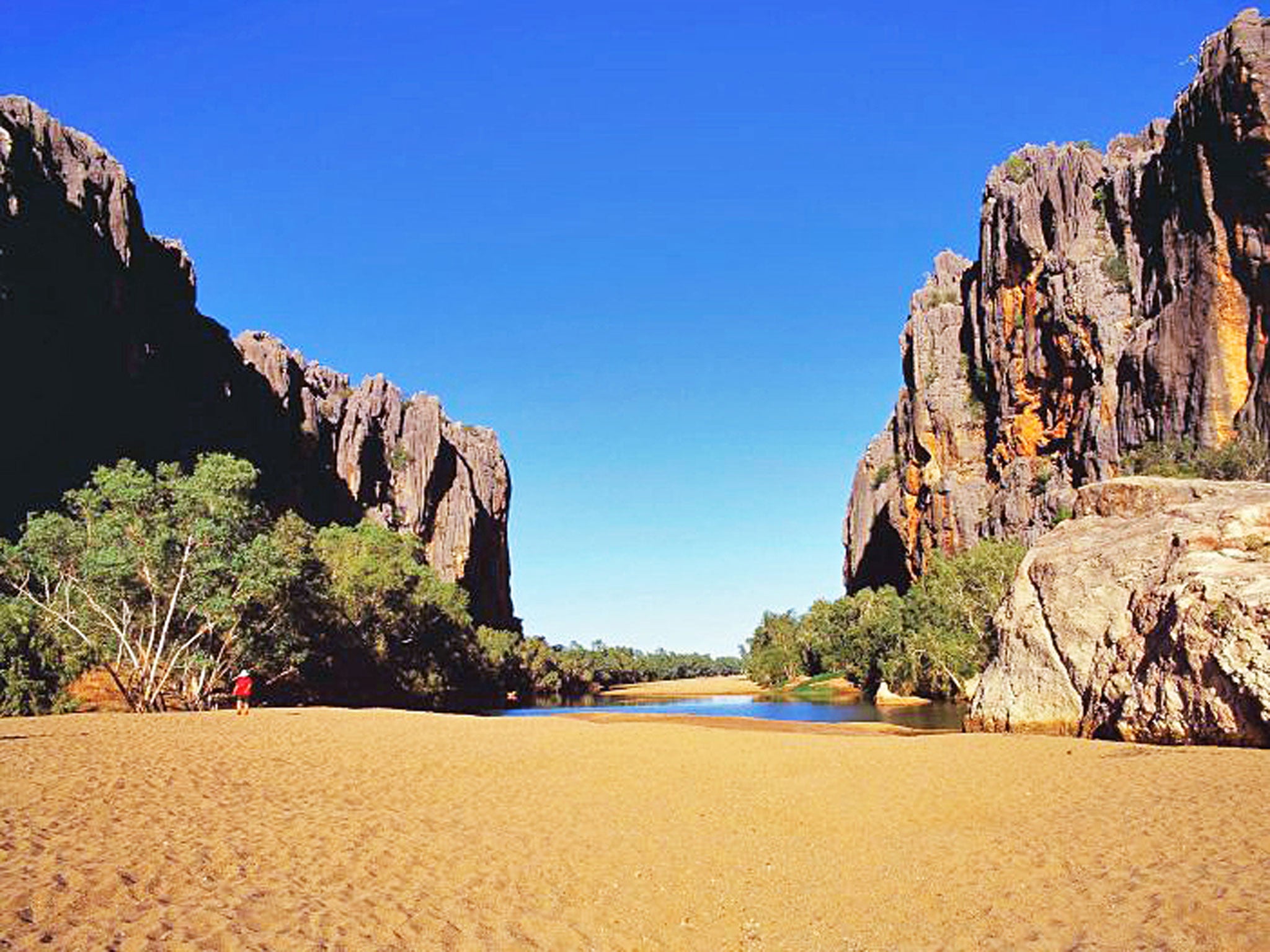 From Windjana (pictured), Lennard, Bell and Adcock's to Manning, Mt Barnett and Galvan's, each has a unique character and all have sublime swimming holes