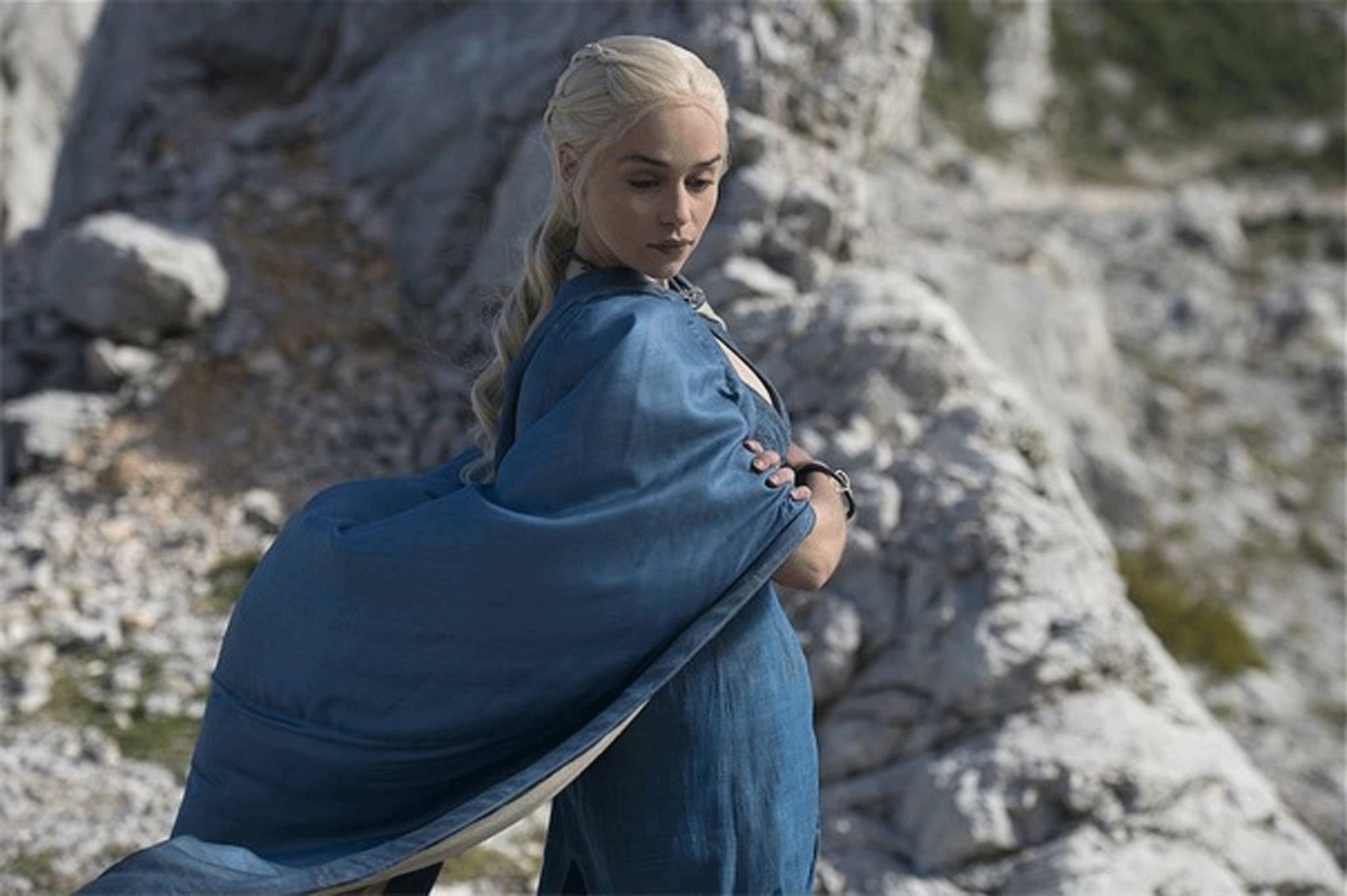 Emilia Clarke stars as Daenerys Targaryen in Game of Thrones