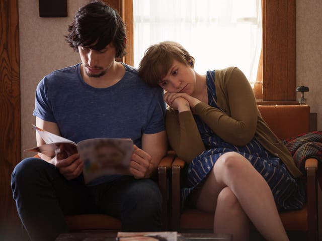 New York state of mind: Adam Driver and Lena Dunham in ‘Girls’