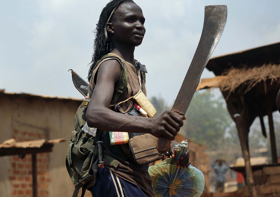 Image result for african woman with machete