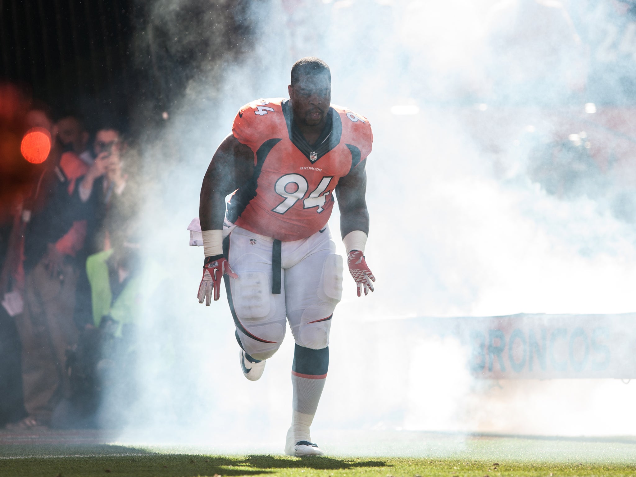 Terrence Knighton of the Denver Broncos
