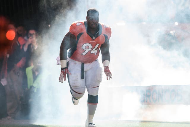 Terrence Knighton of the Denver Broncos