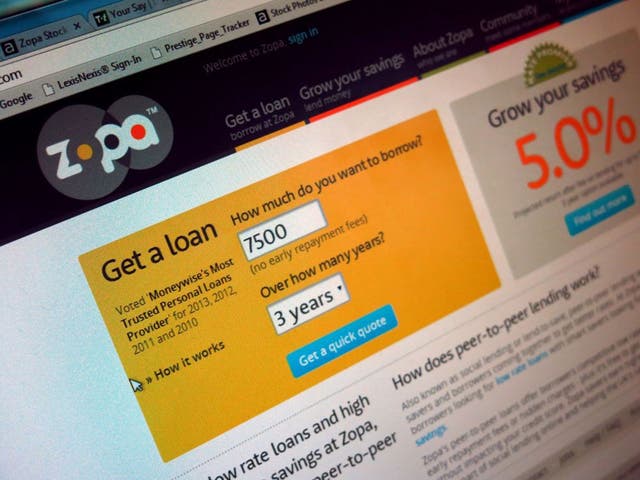 The people’s lenders: The peer-to-peer services can be less bureaucratic and less bloody minded than  the banks