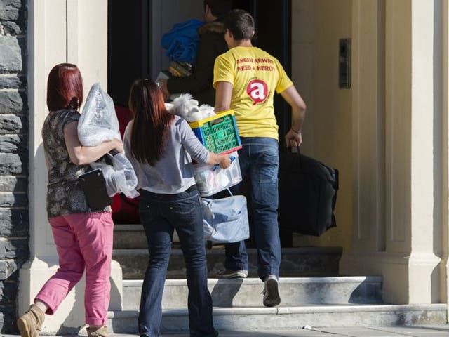The young ones: Tenancies are often arranged early and collection of rent can be easily arranged 
