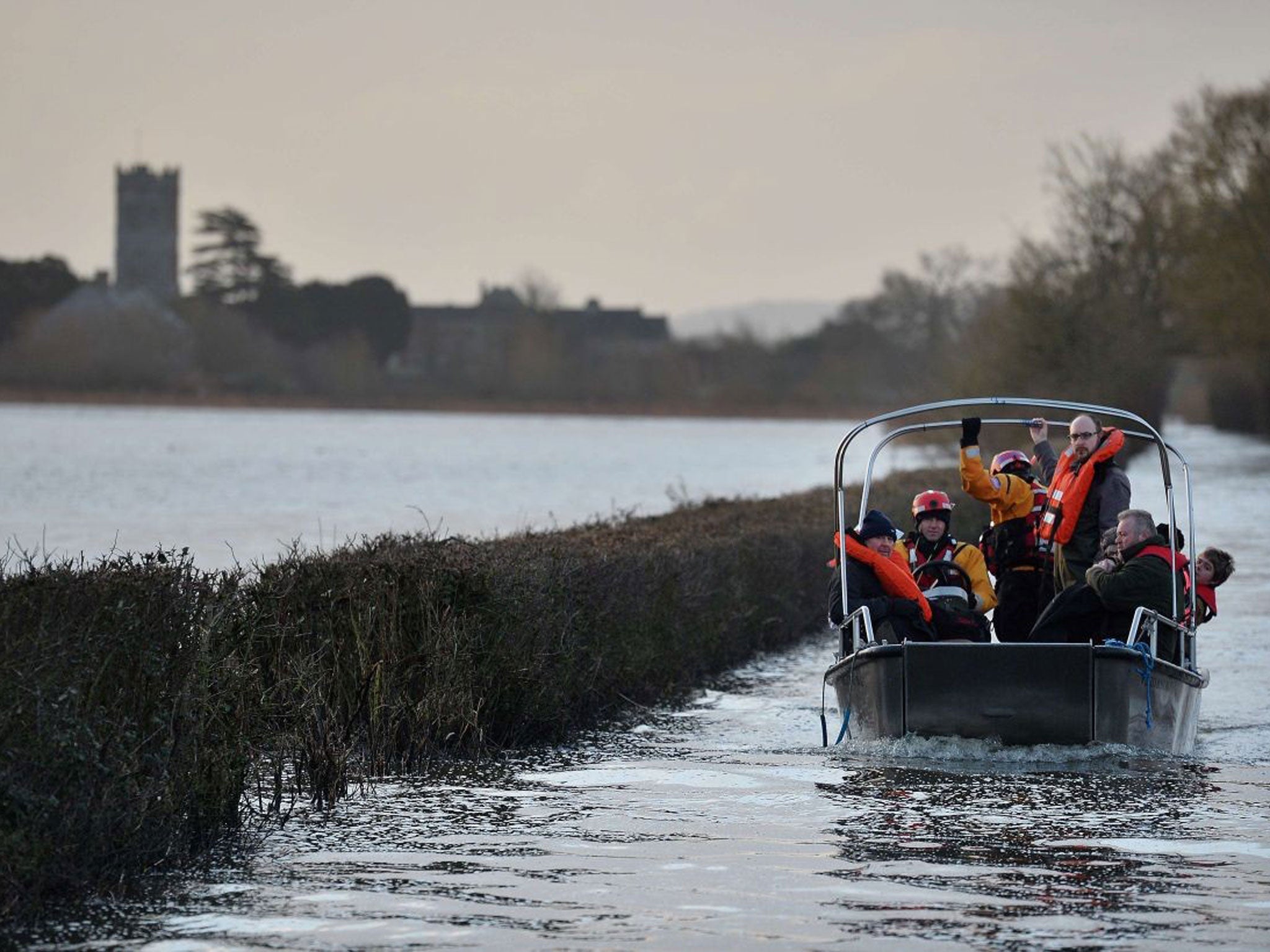 Still Freakish ... but increasingly common weather is causing problems around the world, like in the Somerset Levels
