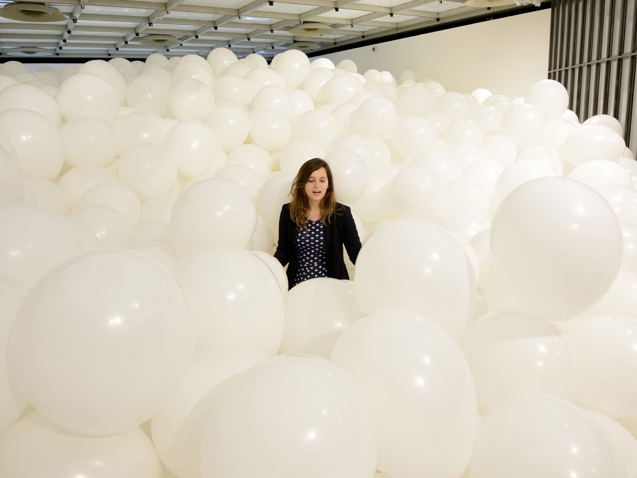 'Work No. 200. Half the air in a given space’ (Rex)
