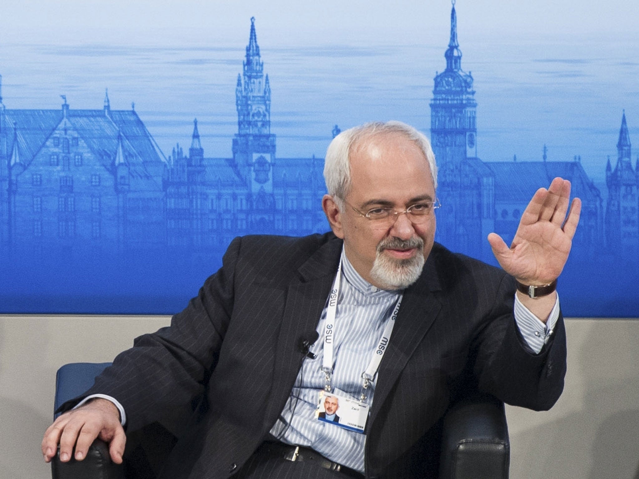 Minister Mohammad Javad Zarif was in Germany for the annual Munich Security Conference