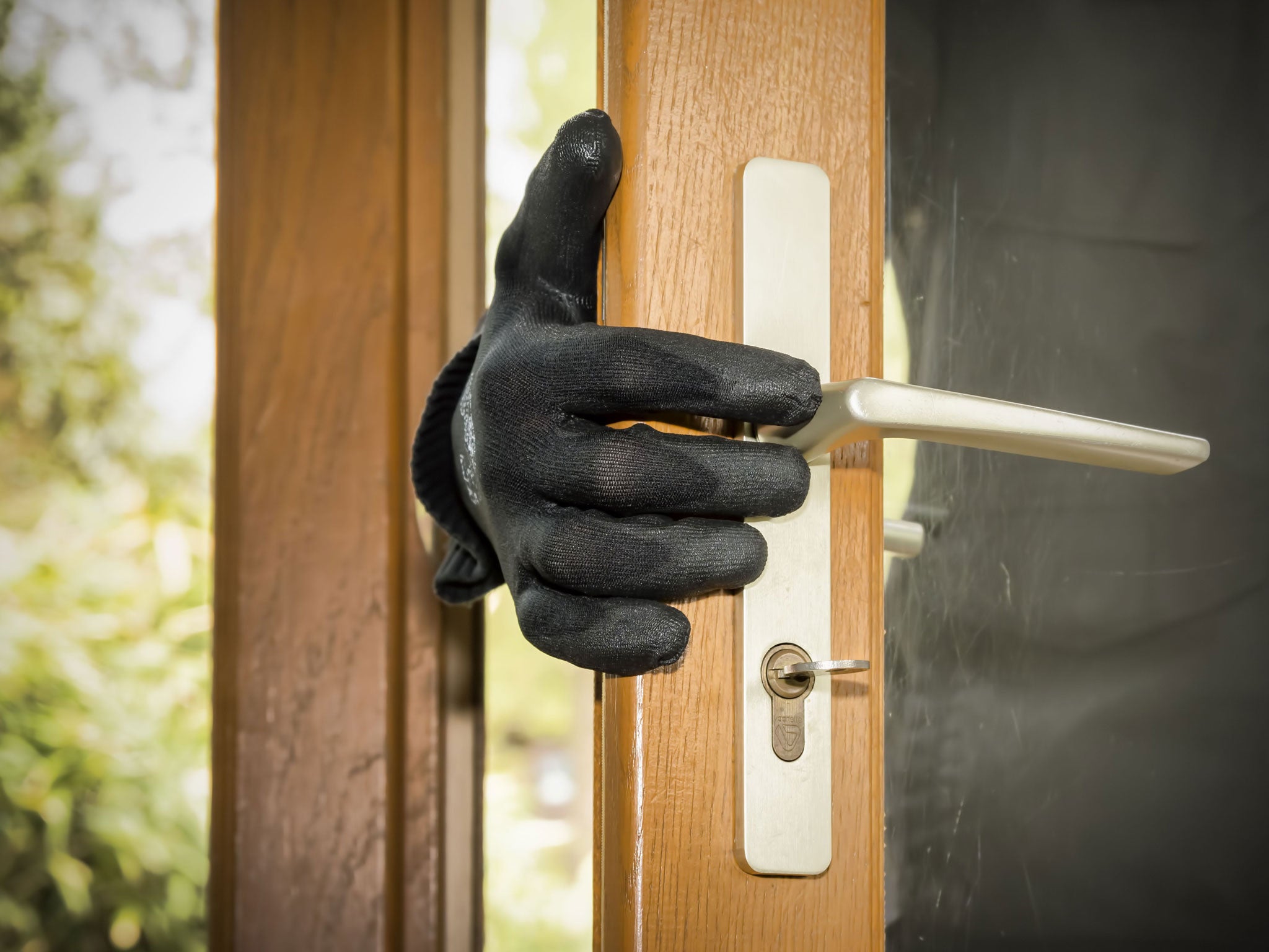 The burglar entered the flat, fell asleep on the victim's sofa before stealing a phone and leaving the scene