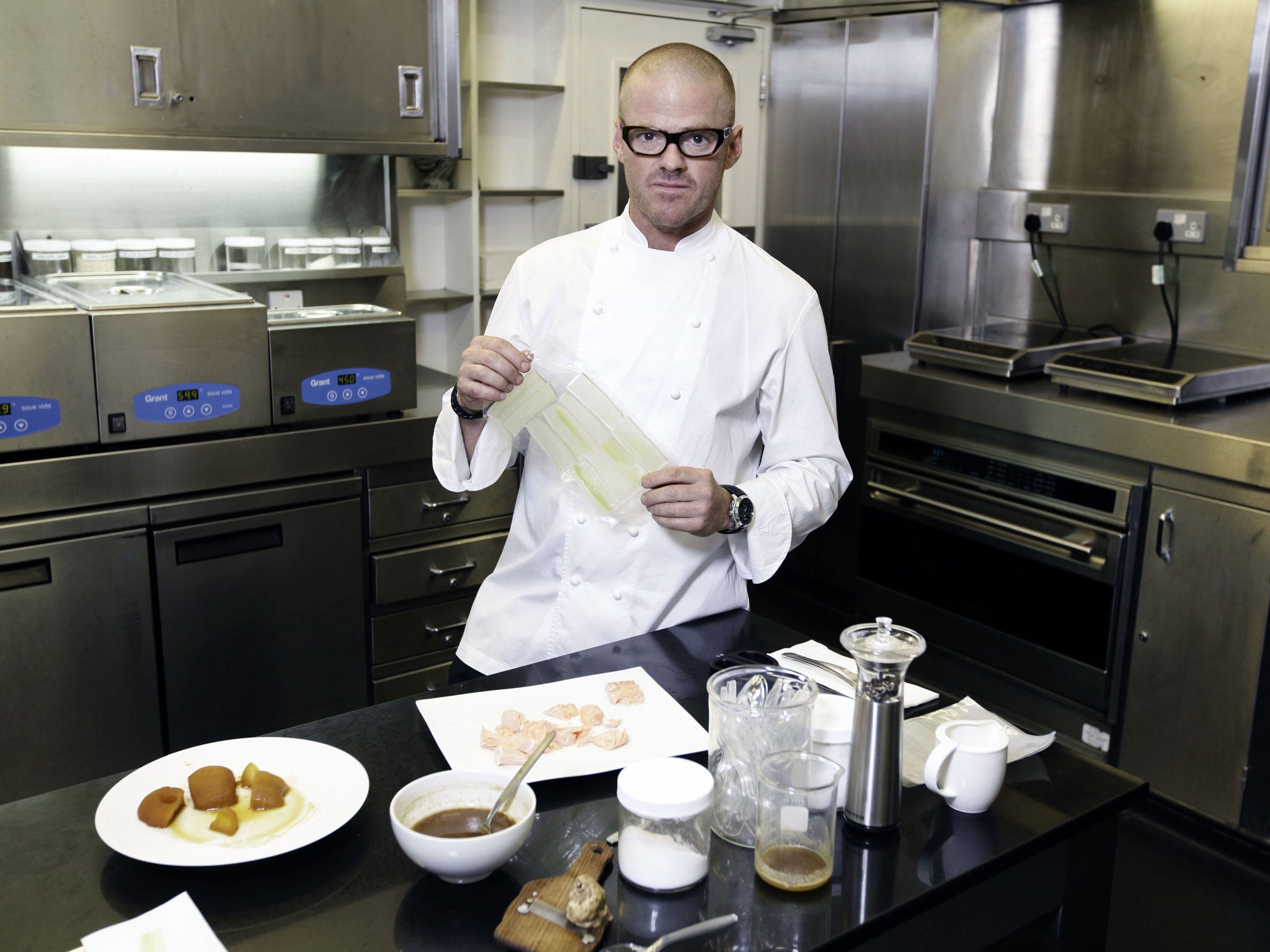 Heston Blumenthal has apologised to customers