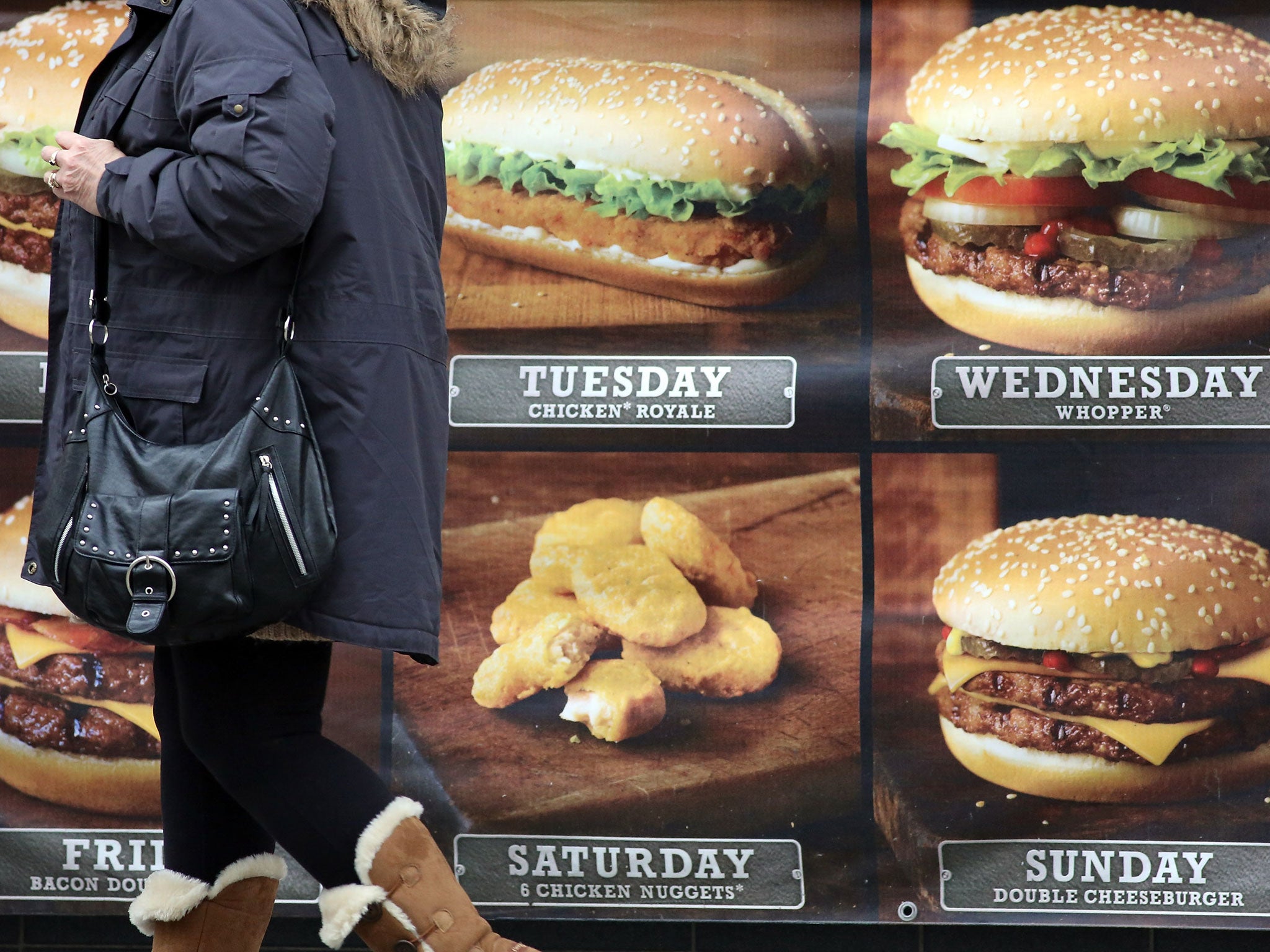Fast-food companies should be restricted in their advertising activity, say the researchers