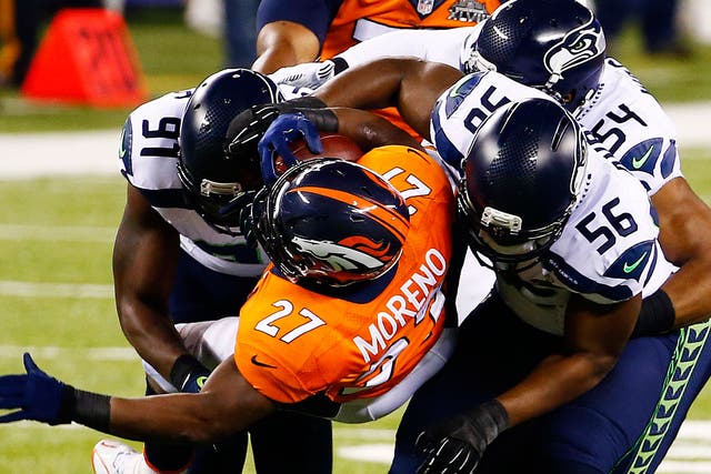 The Seattle Seahawks dominated the Denver Broncos offence to win the Super Bowl