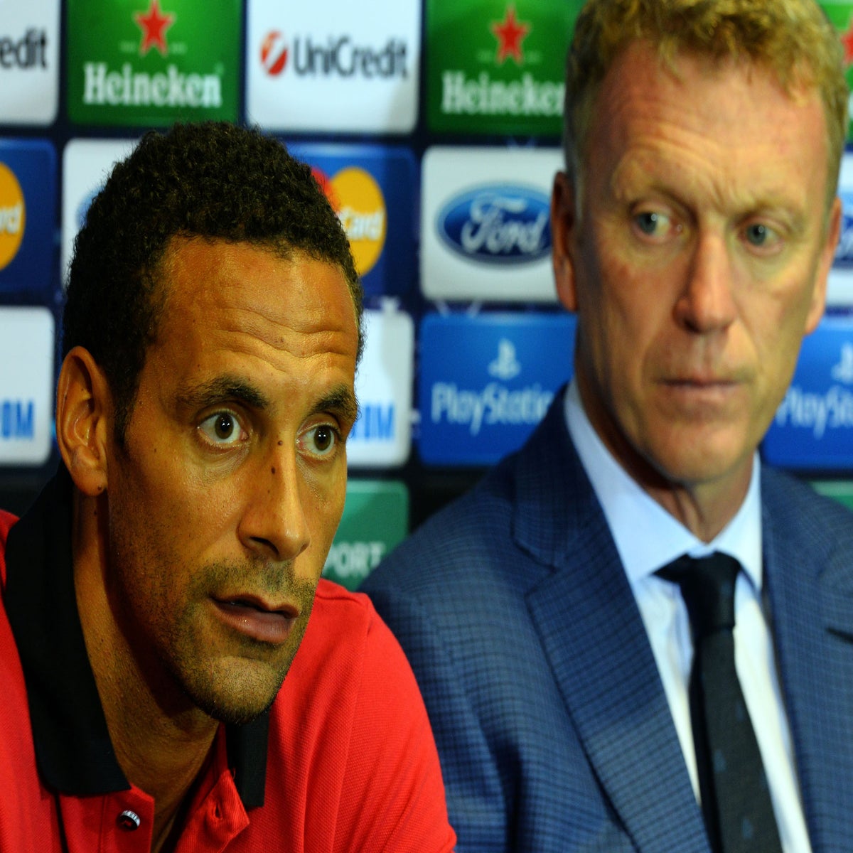 David Moyes delighted after Rio Ferdinand agrees to stay at