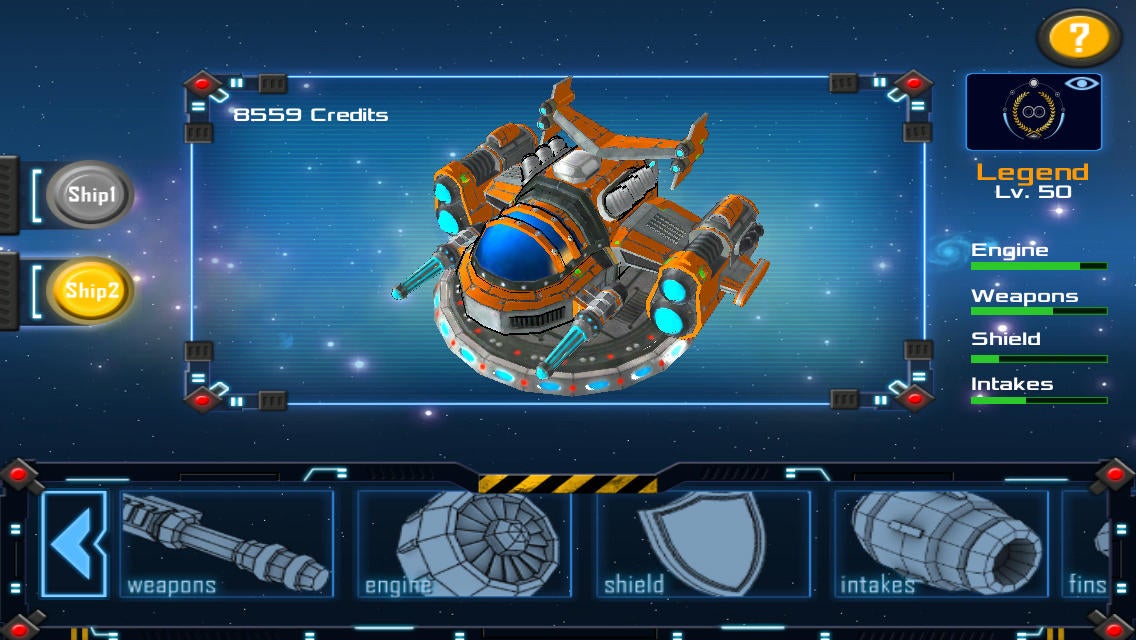Players will be able to customize and upgrade their spaceships - all to help map real genetic data.