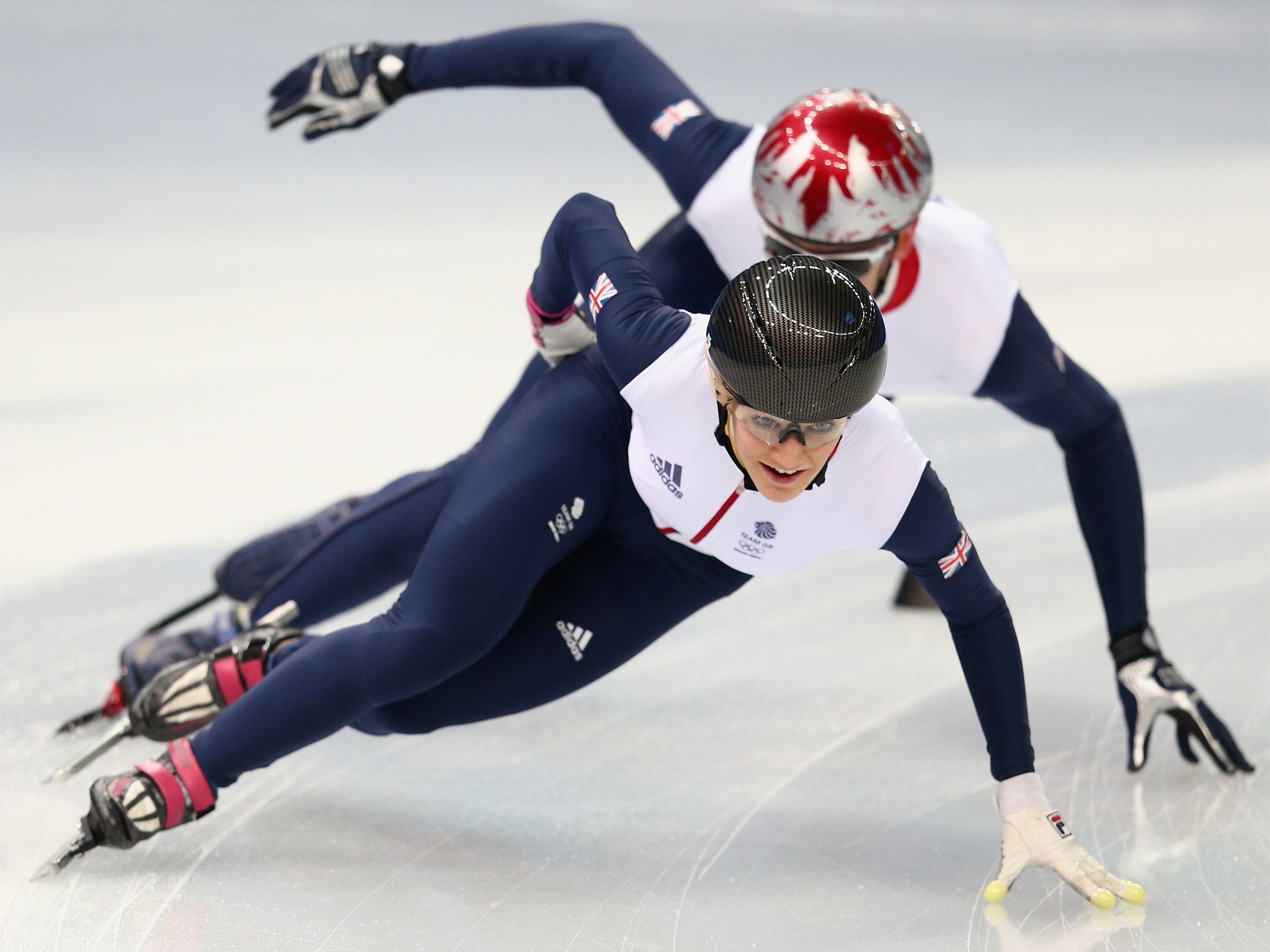 Elise Christie typically makes the running in her speed-skating events, but will vary her tactics if needed in Sochi