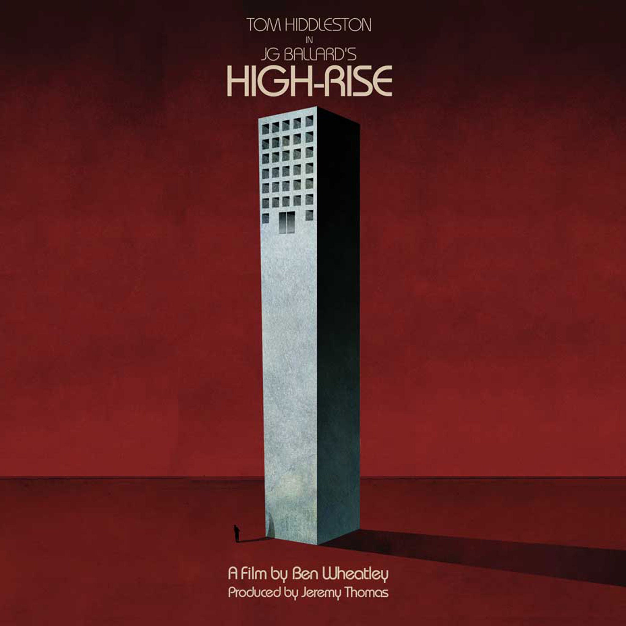 The poster for High-Rise starring Tom Hiddleston