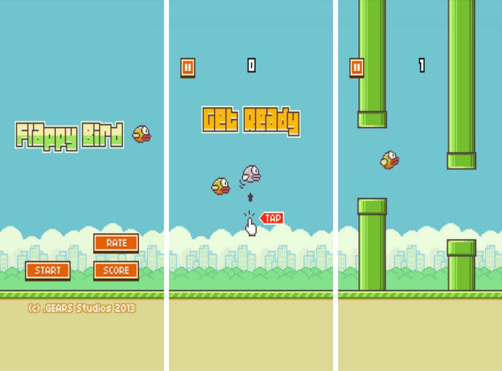 Flappy Birds' gameplay.