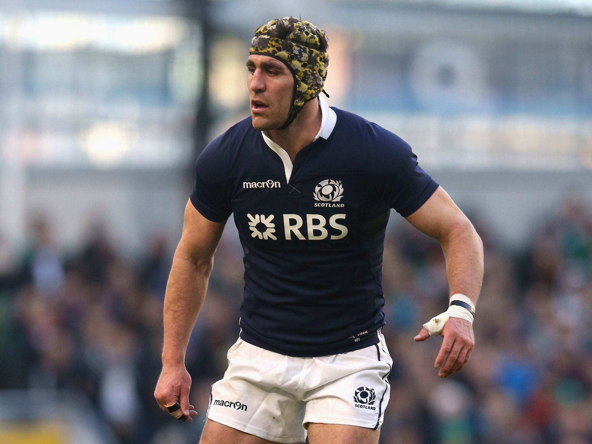 Scotland had dropped captain Kelly Brown