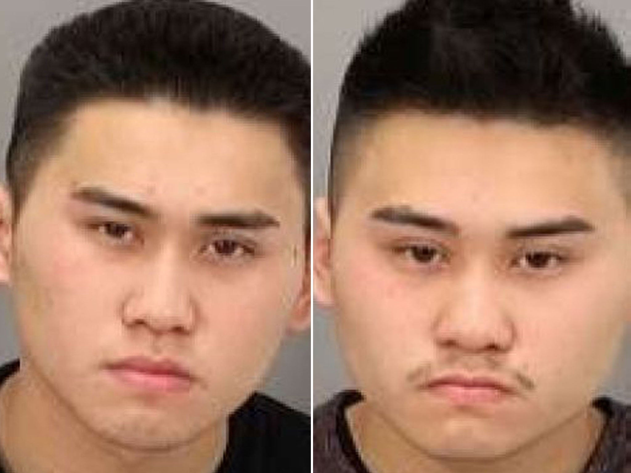 Duc Tong, left, was initially charged with murder, until the case was dropped against him and brought against his twin brother, Anh Tong (right)