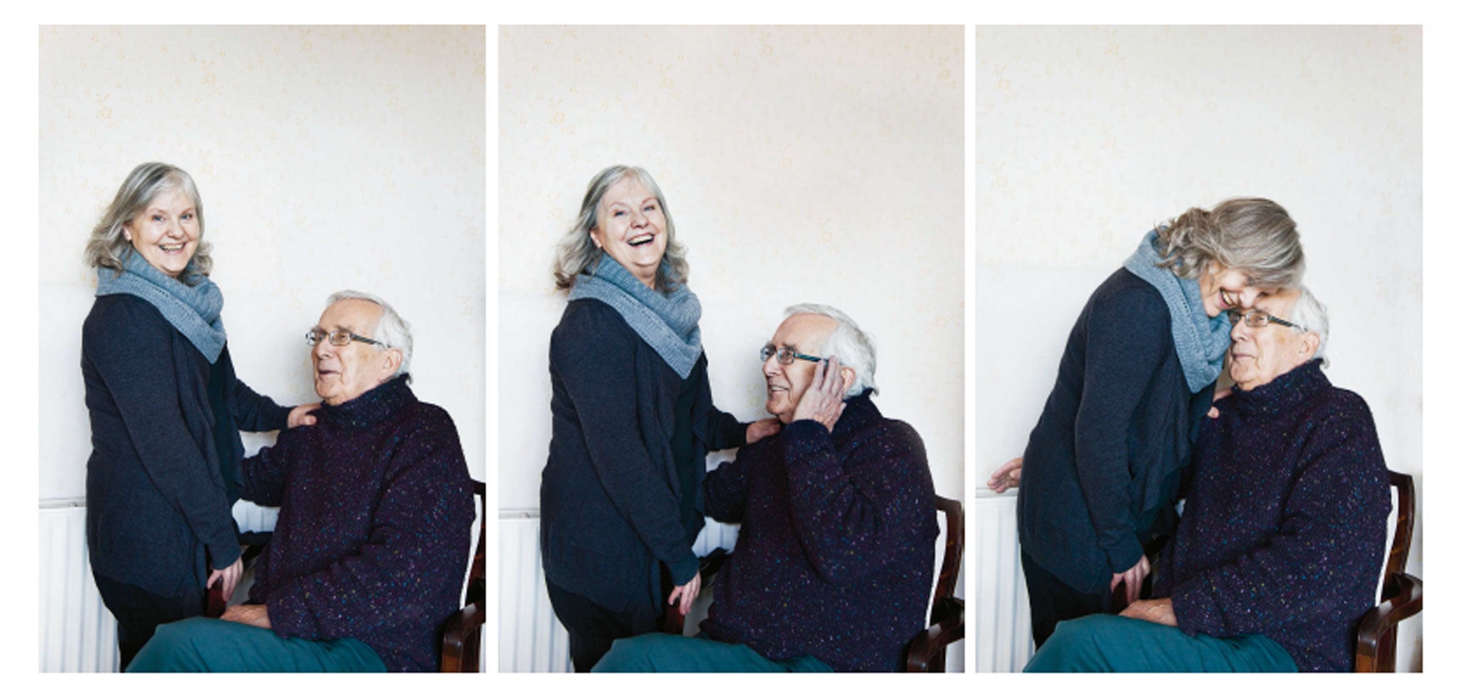 Yvonne and John England, photographed in their home - a former hotel - where they first met in 1962