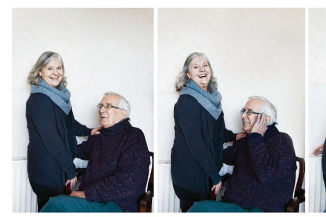 Yvonne and John England, photographed in their home - a former hotel - where they first met in 1962