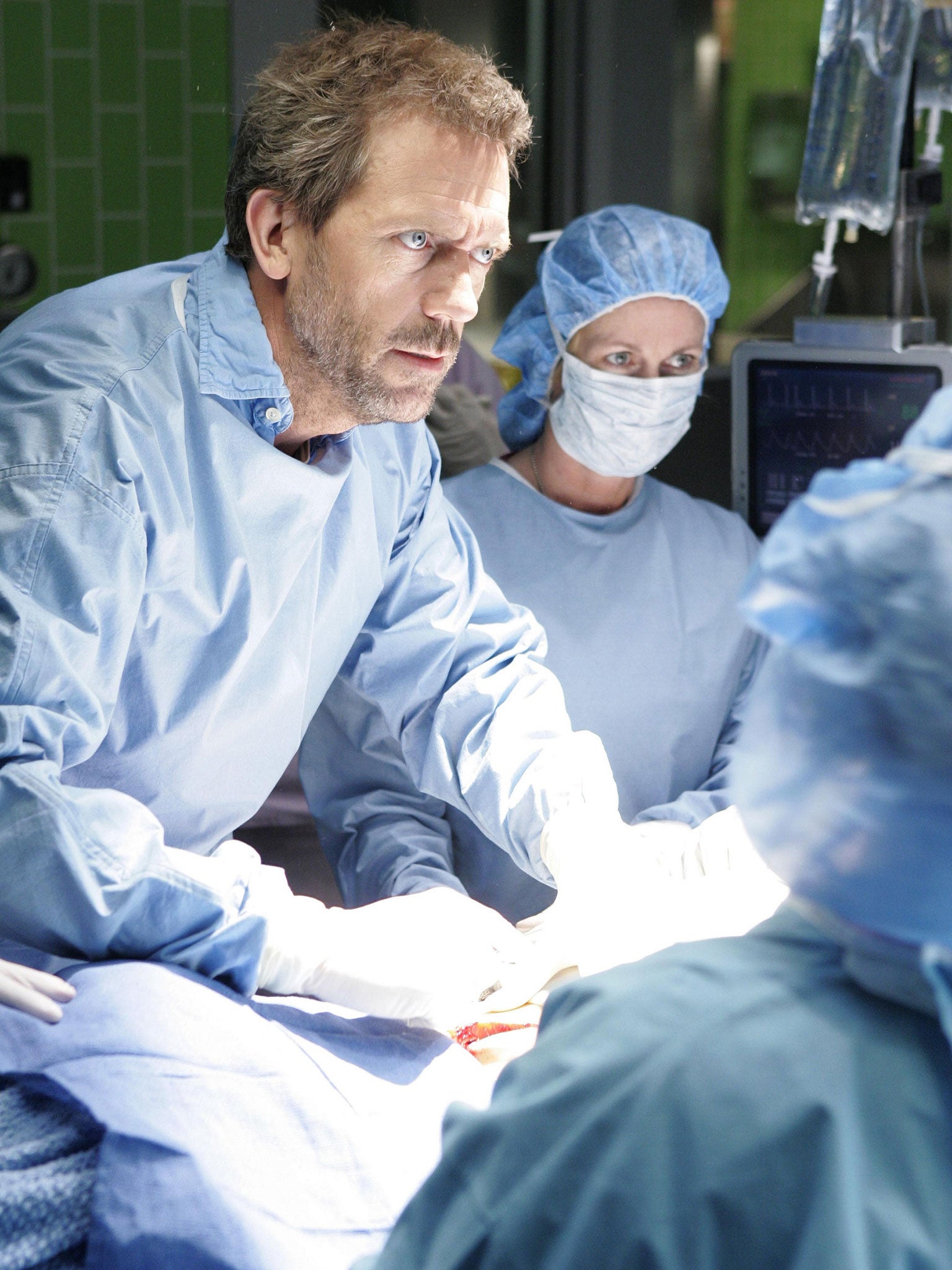 Hugh Laurie stars in the medical drama, ‘House MD’