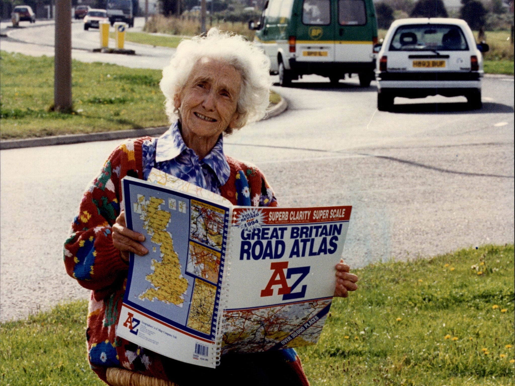 Phyllis Pearsall, map-maker