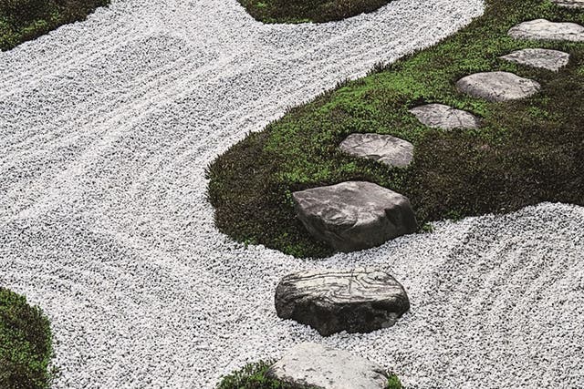 Alex Ramsay images - which feature in Yoko Kawaguchi's new book Japanese Zen Gardens - are up to his normal high standards