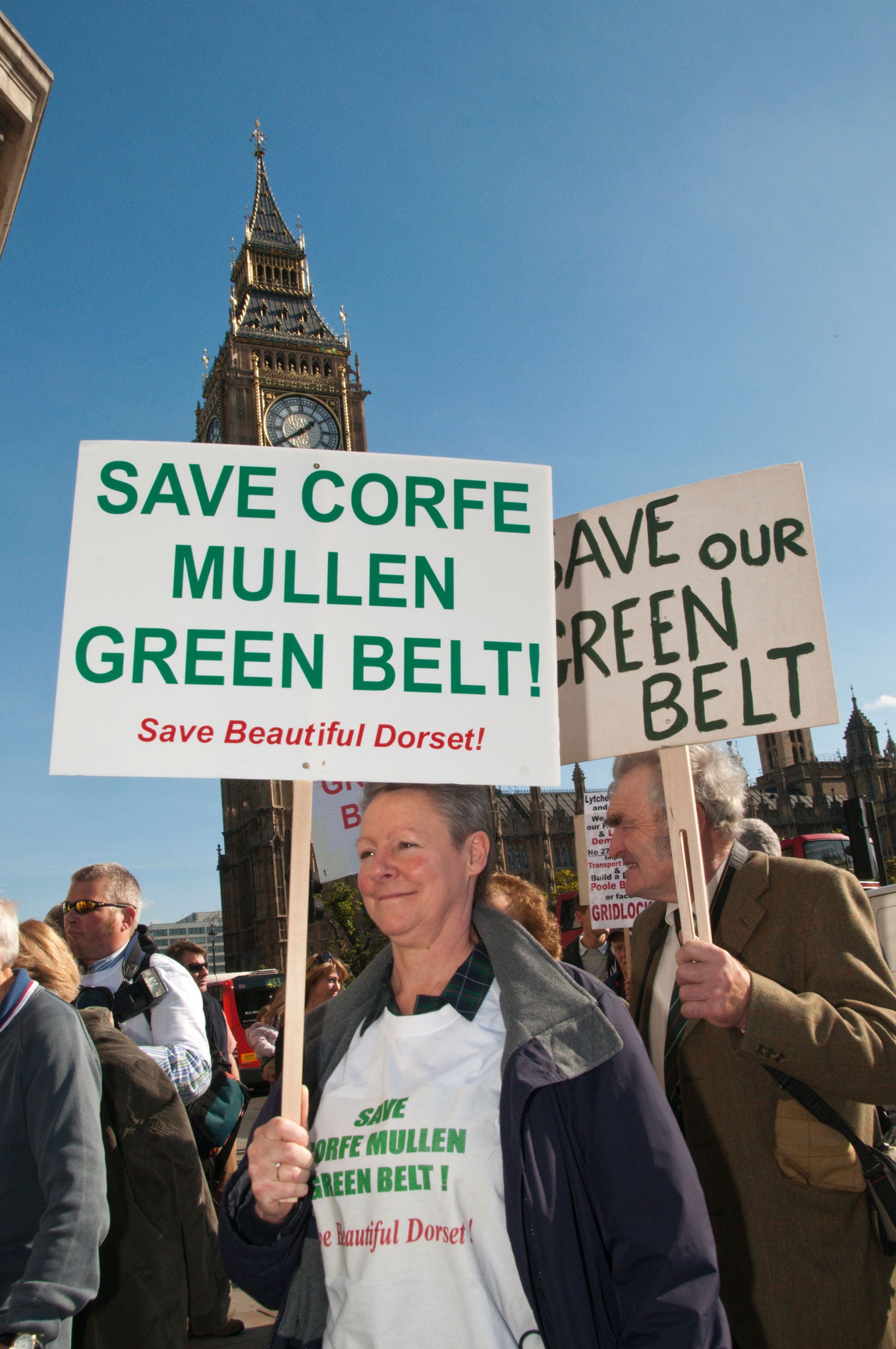 Rural campaigners and lobbying groups obstruct the construction of new housing on Britain's 'green belt'