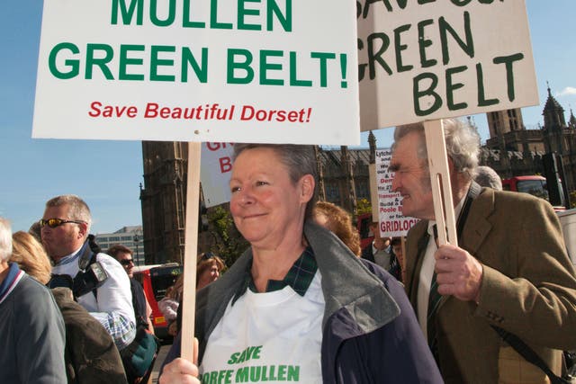 Rural campaigners and lobbying groups obstruct the construction of new housing on Britain's 'green belt'