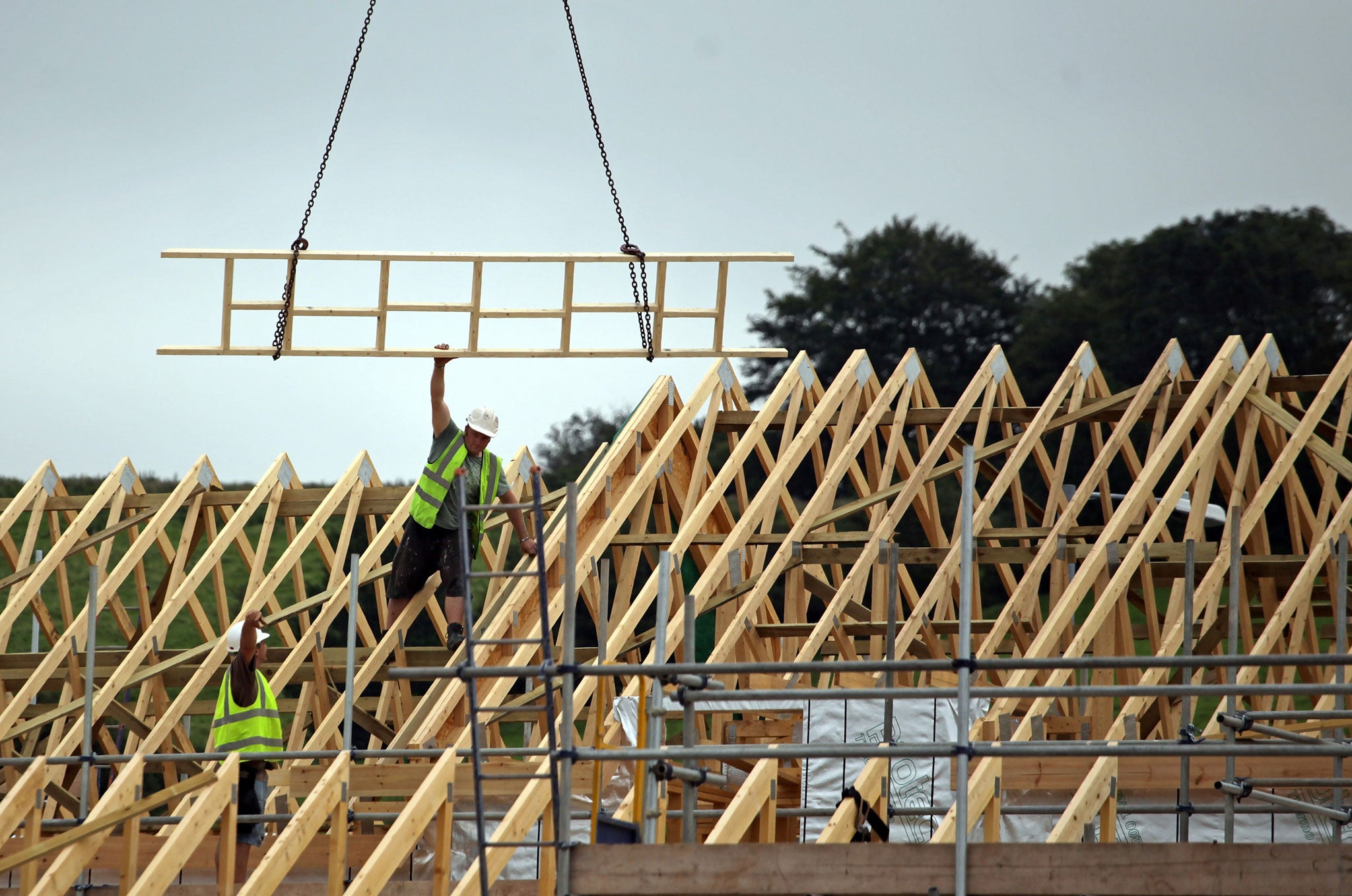 The current rate of construction is at its lowest since the 1920s; indicators suggest the best way out of the housing crisis is to build - and keep building