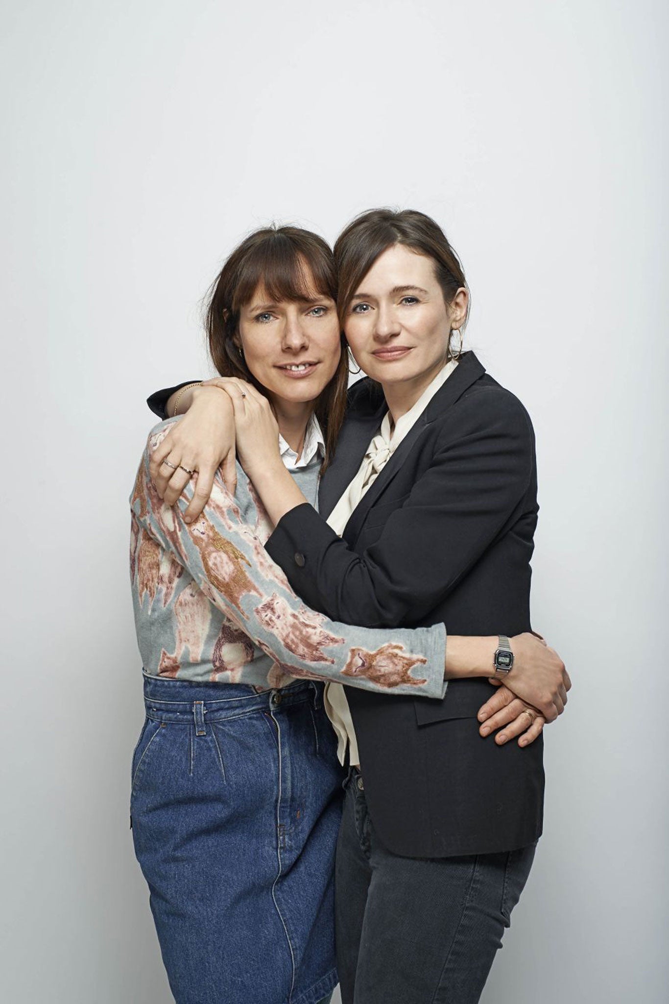 Friends in high places Emily Mortimer and Dolly Wells have created comedy gold out of their real-life relationship The Independent The Independent image