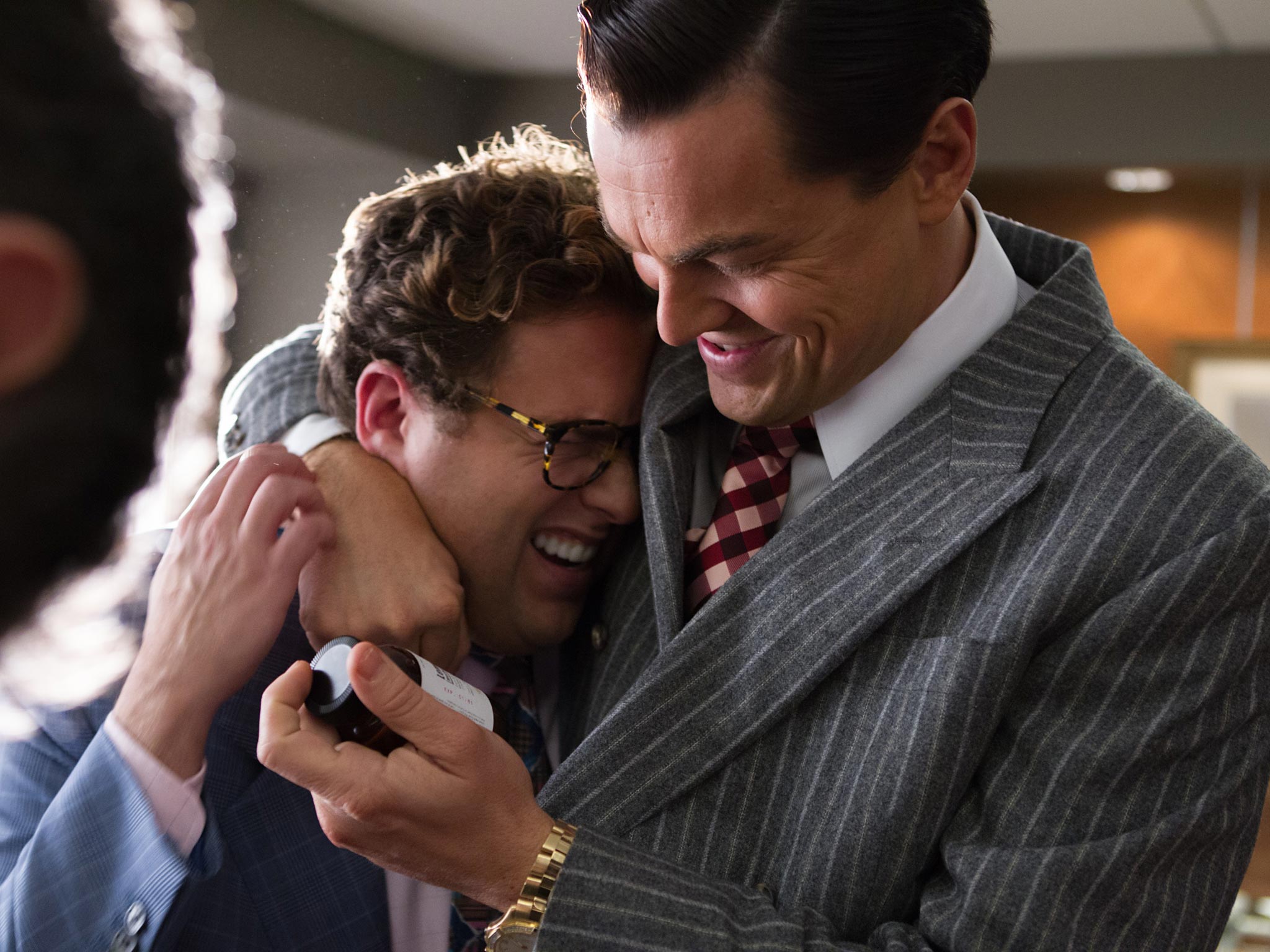 Leonardo DiCaprio and Jonah Hill in 'The Wolf of Wall Street'