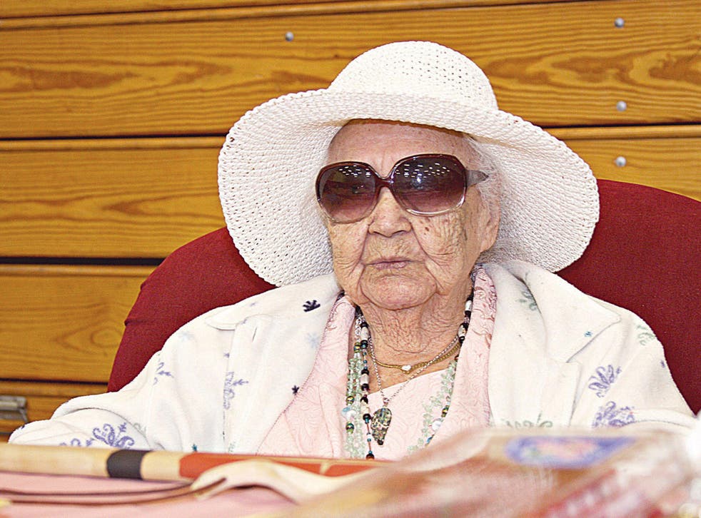 Hazel Sampson was 103 when she died this week 