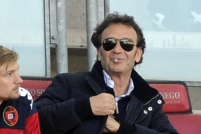 Massimo Cellino has bought a controlling 75 per cent stake in Leeds United after selling his Italian club Cagliari, it was confirmed yesterday