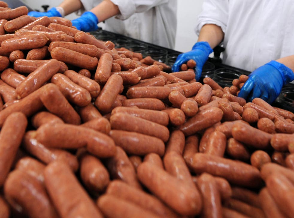 An example of processed meat, not included in the study by the West Yorkshire laboratory which found "fake food".