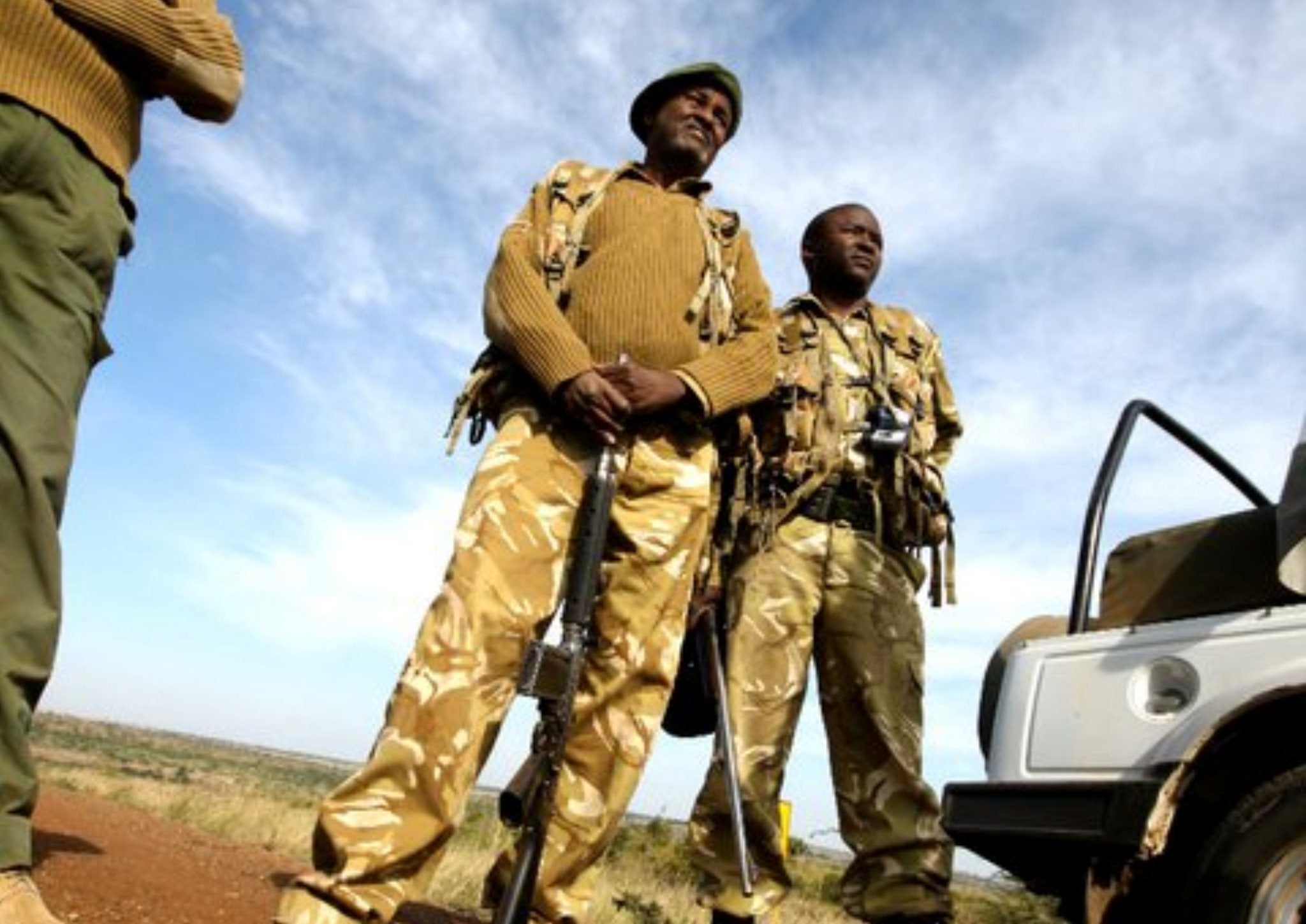 Anti poaching unit in Laikipia, Kenya