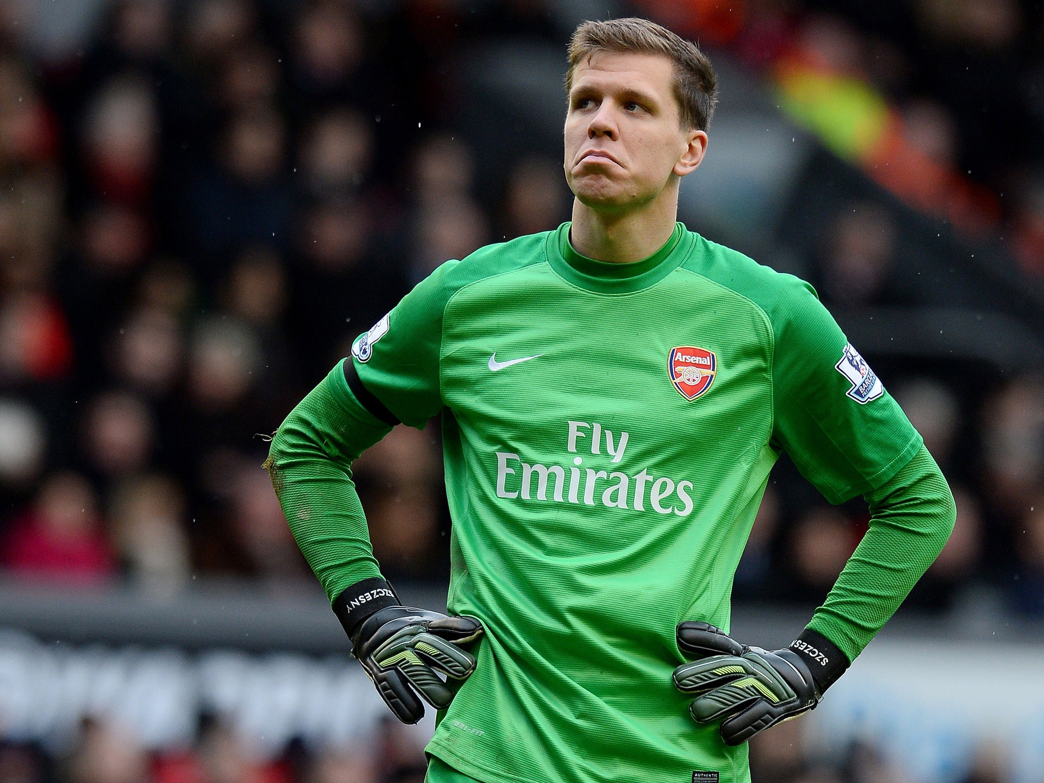 WOJCIECH SZCZESNY: Could do little to stem the tide as Liverpool attacked relentlessly - 5.