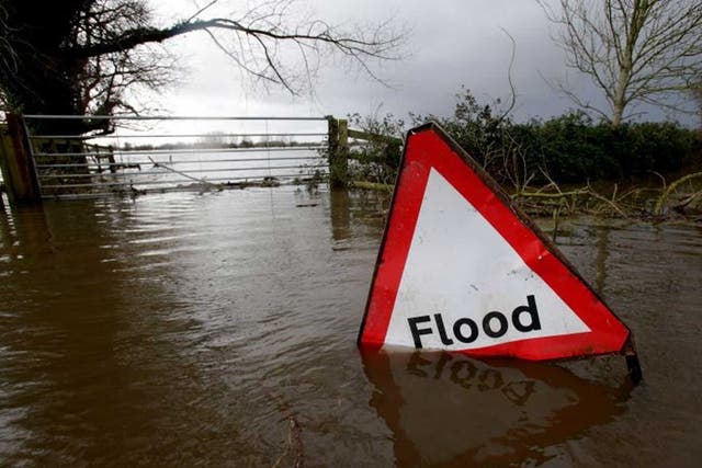 Money down the drain: Could your finances cope if events like a flood left you facing a big bill? 