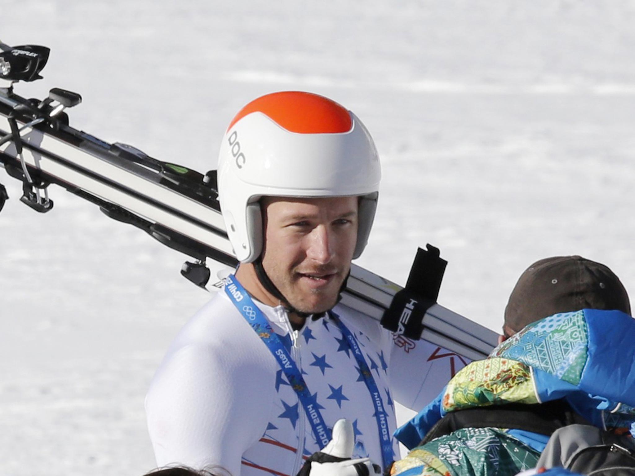 Bode Miller was fastest in practice but struggled in cloudy conditions during yesterday’s downhill race