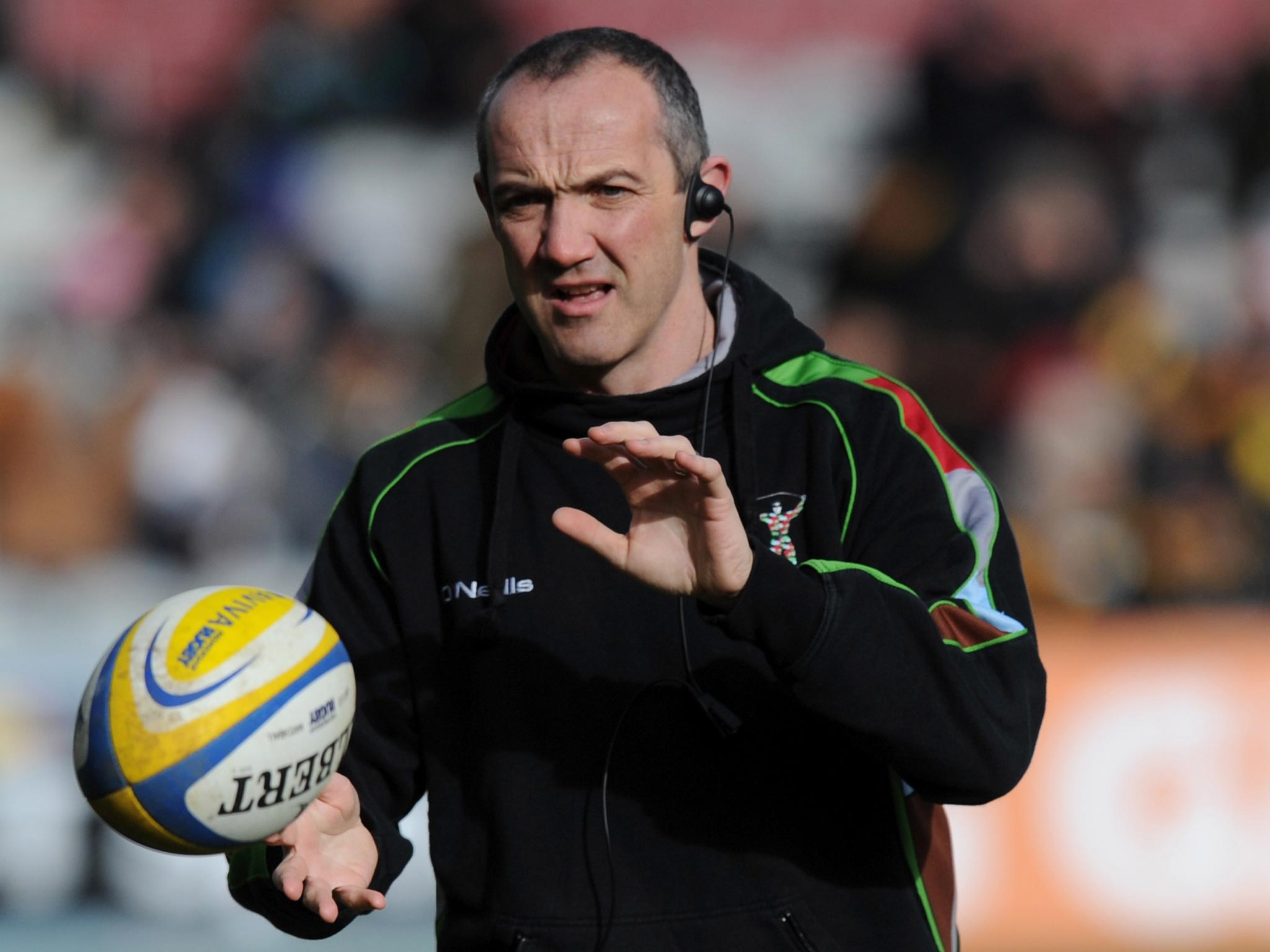 Conor O’Shea admitted Quins were fortunate to beat Wasps