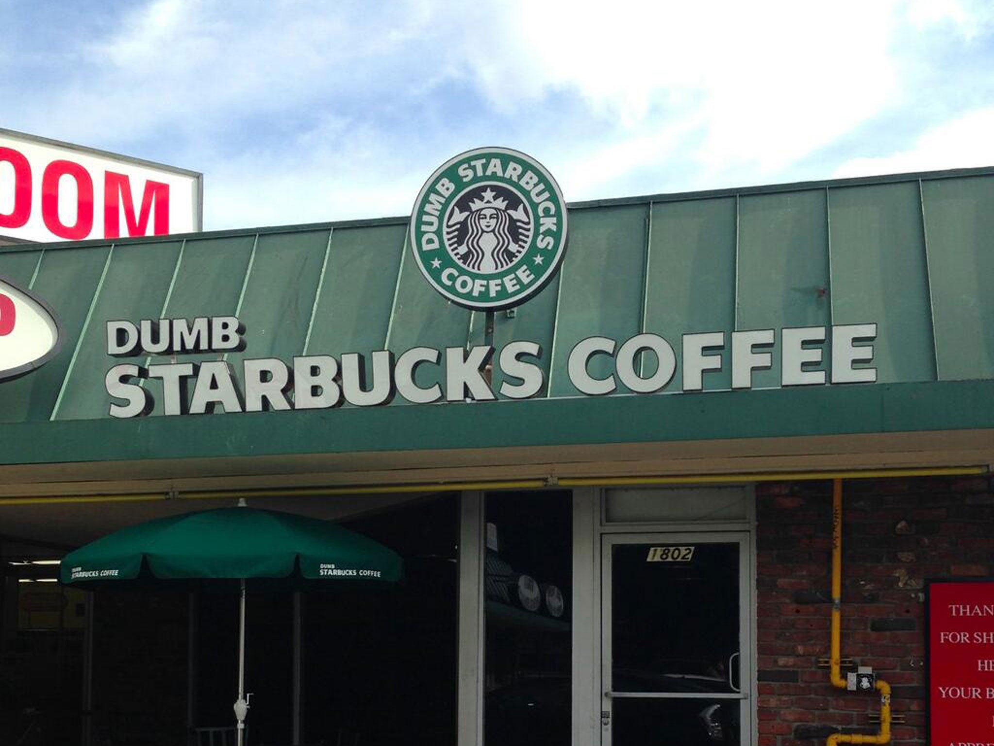 The 'Dumb Starbucks' Twitter feed has already attracted thousands of followers - but will the store be around for long?