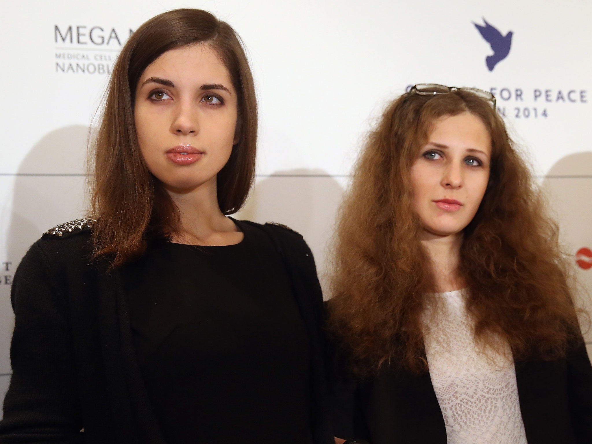 Pussy Riot members Nadezhda Tolokonnikova and Maria Alyokhina are in talks with studios for a film about their story