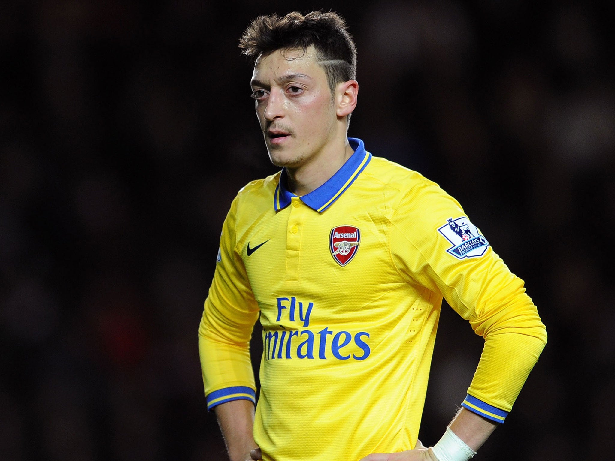 Mesut Ozil has struggled for Arsenal in recent matches