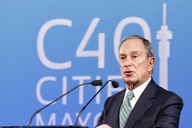 Michael Bloomberg, founder and owner of the data provider, which is beating its larger rival Reuters
