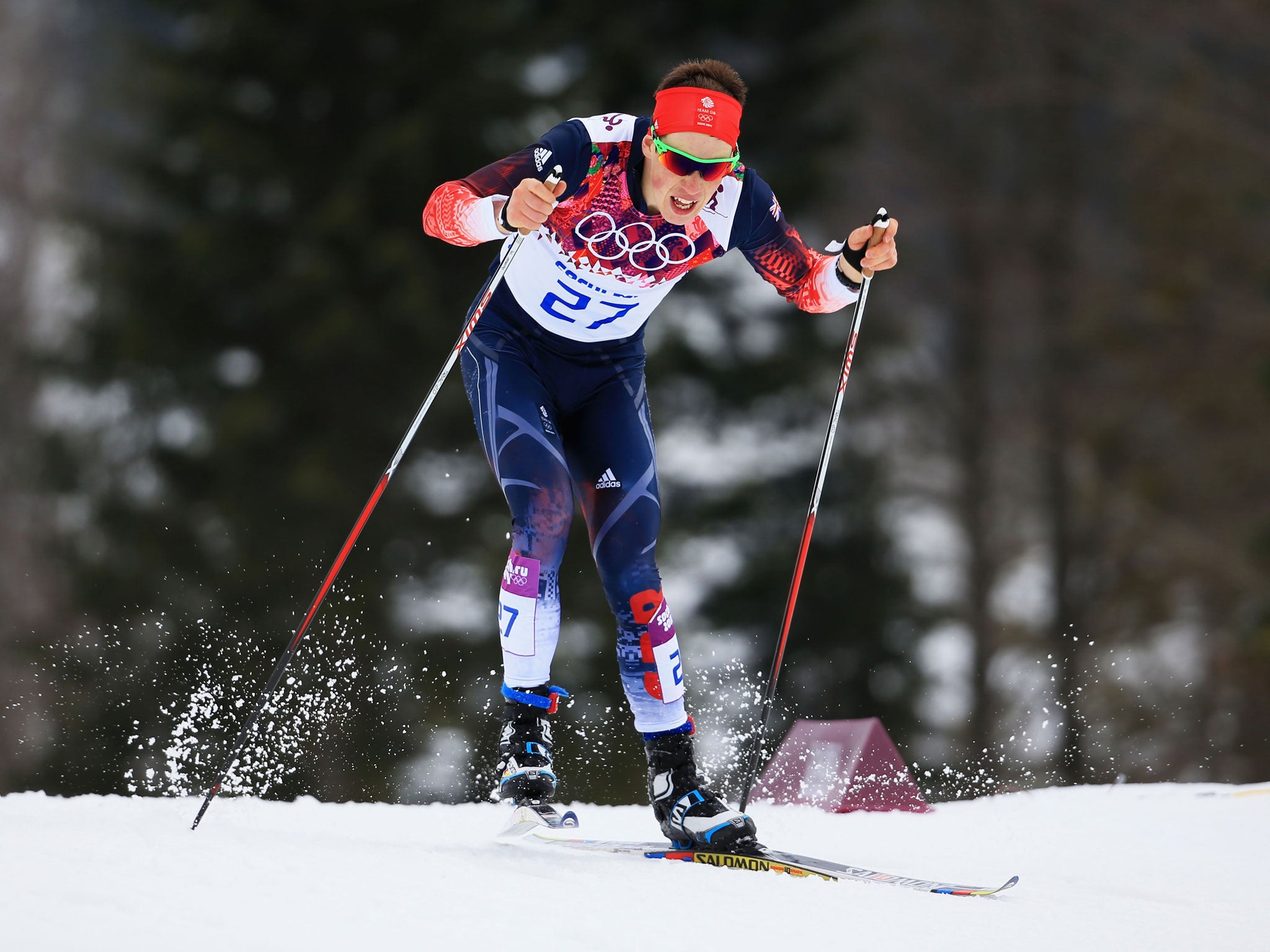 Andrew Musgrave qualified for the cross-country men's sprint quarter-finals