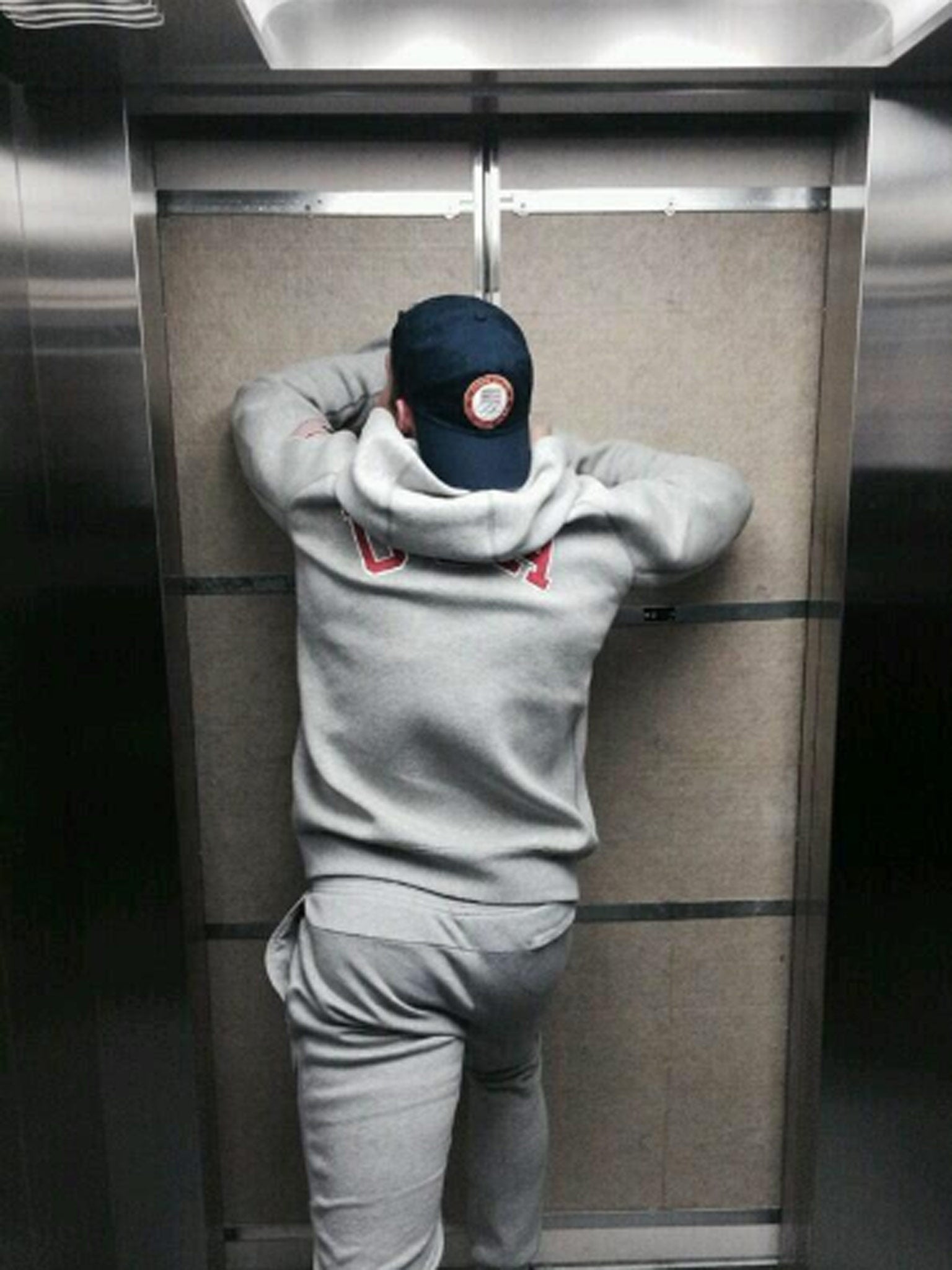 Johnny Quinn, an American bobsledder, finds himself trapped in a lift