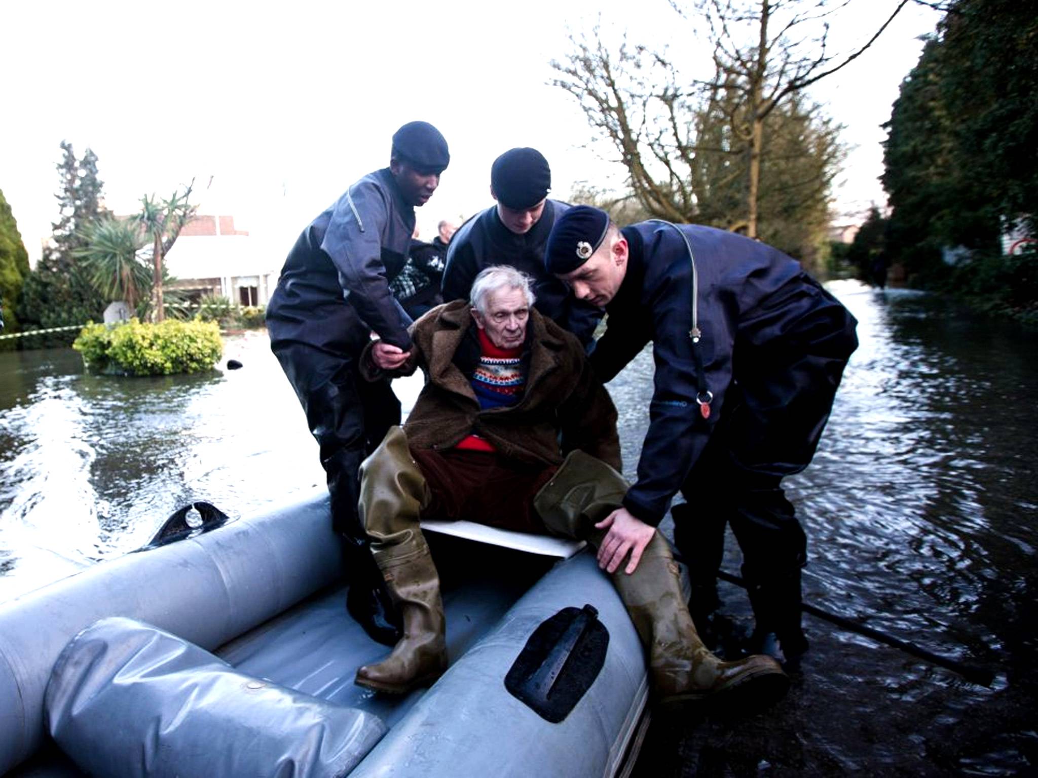 Dr James Andrews was stranded in his home without electricity