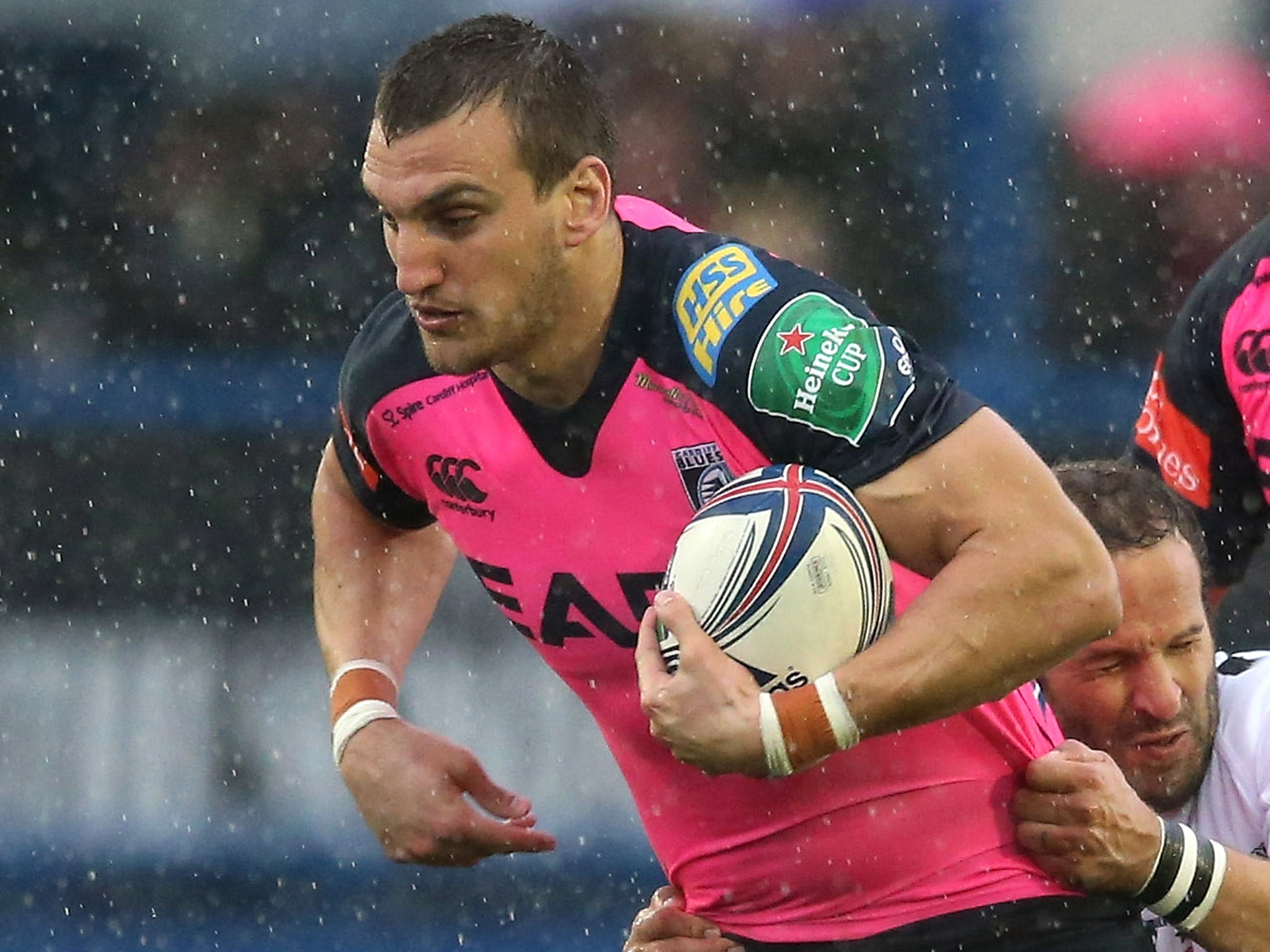 Sam Warburton is set to play for Cardiff Blues in a Pro 12 match against Glasgow on Saturday